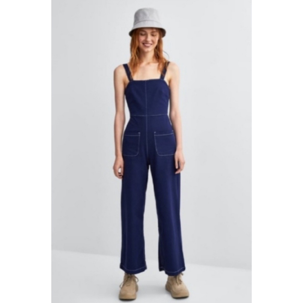 Zara Navy Blue Jumpsuit